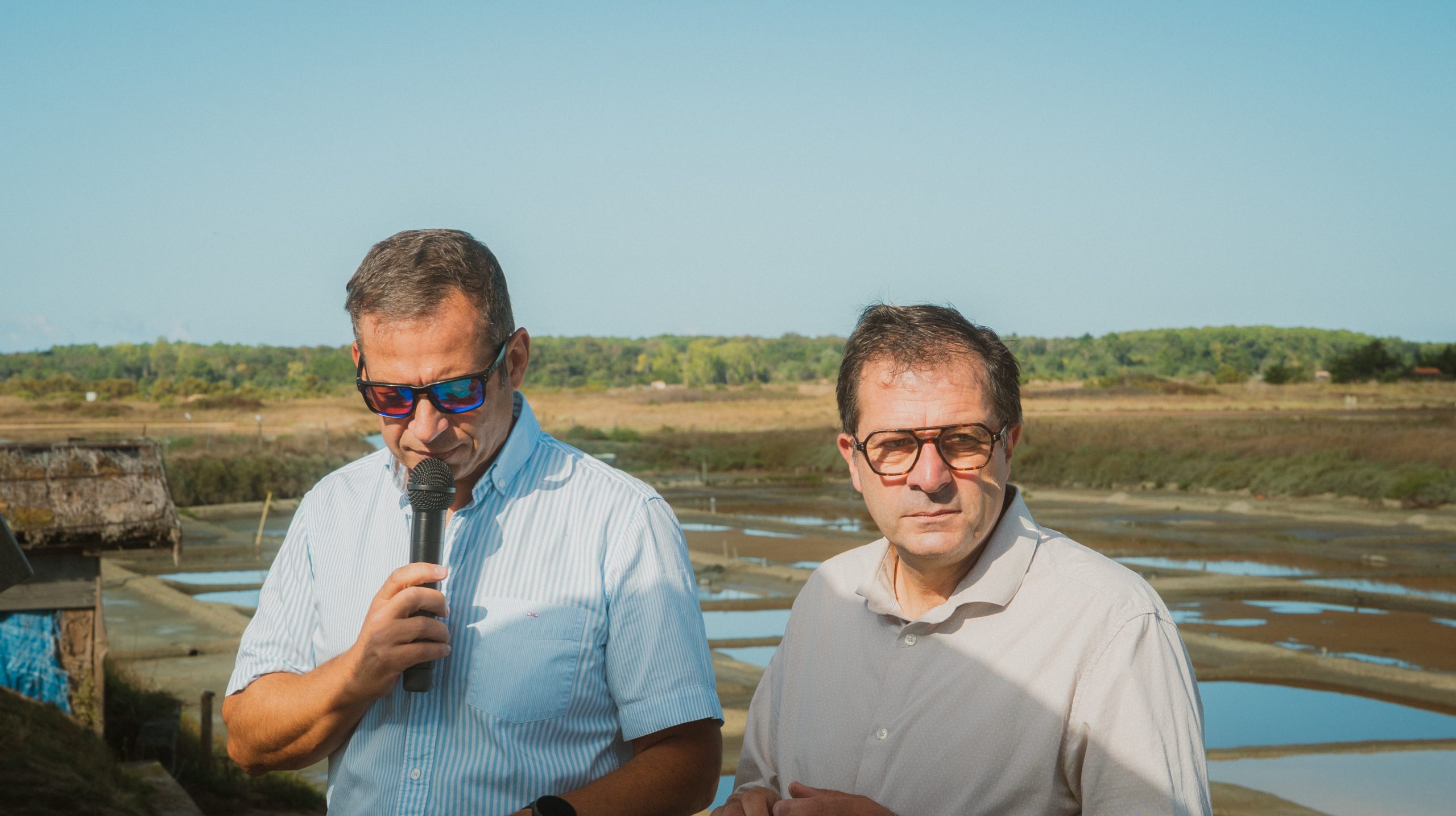 Jérôme VIAUD Inauguration du mât marais île d'olonne