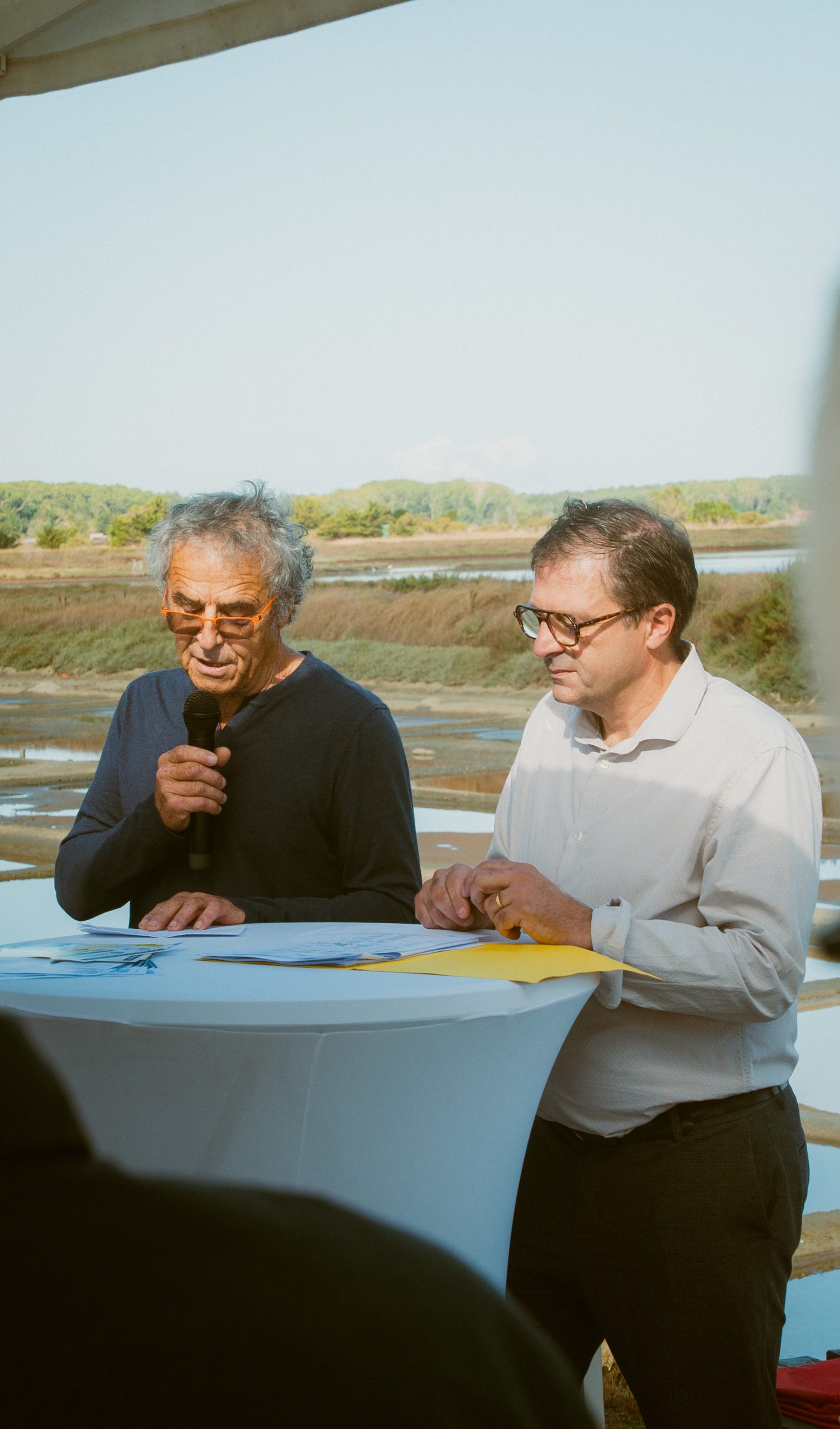 ASMG Inauguration du mât marais île d'olonne