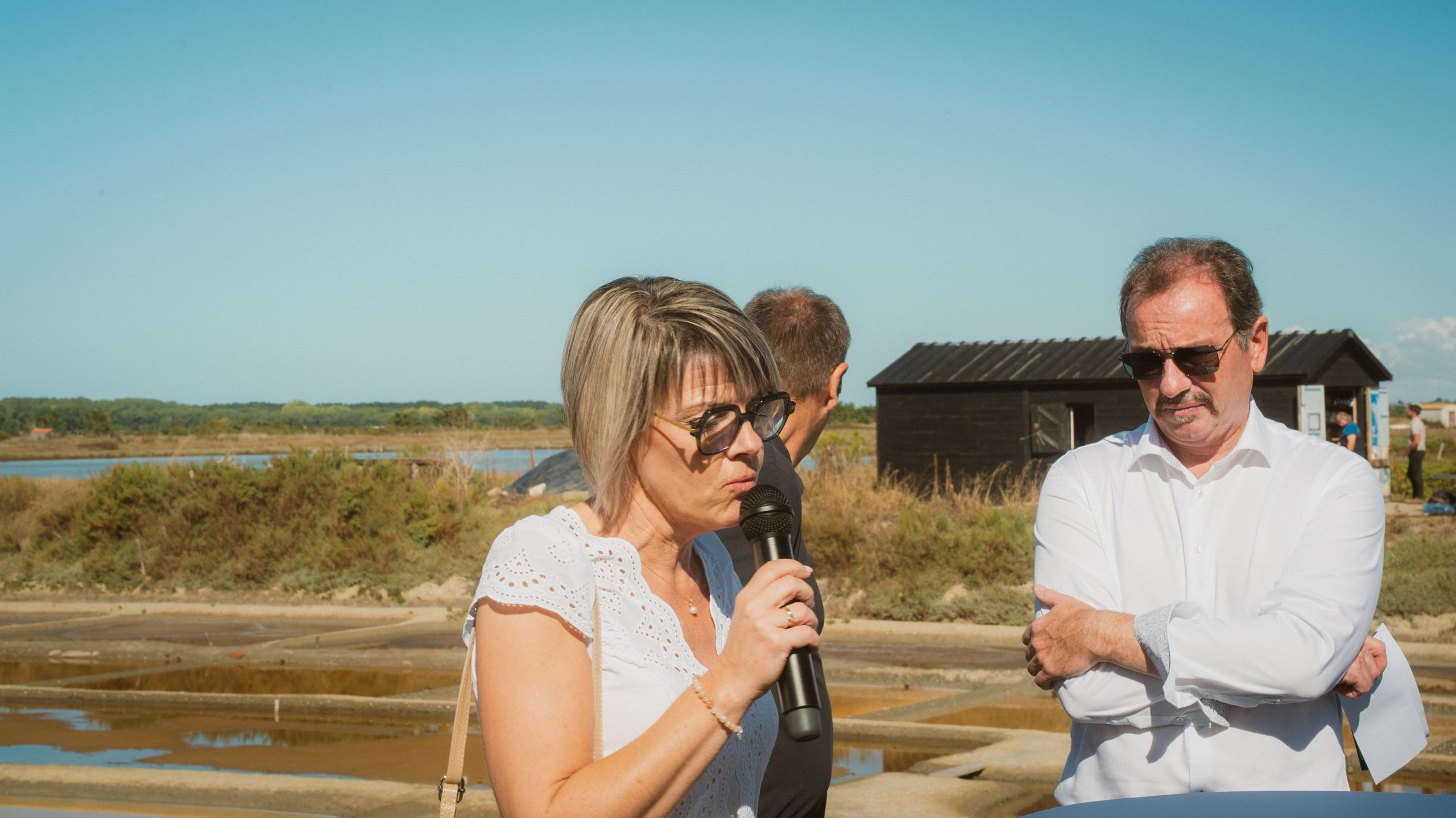 ASMG Inauguration du mât marais île d'olonne