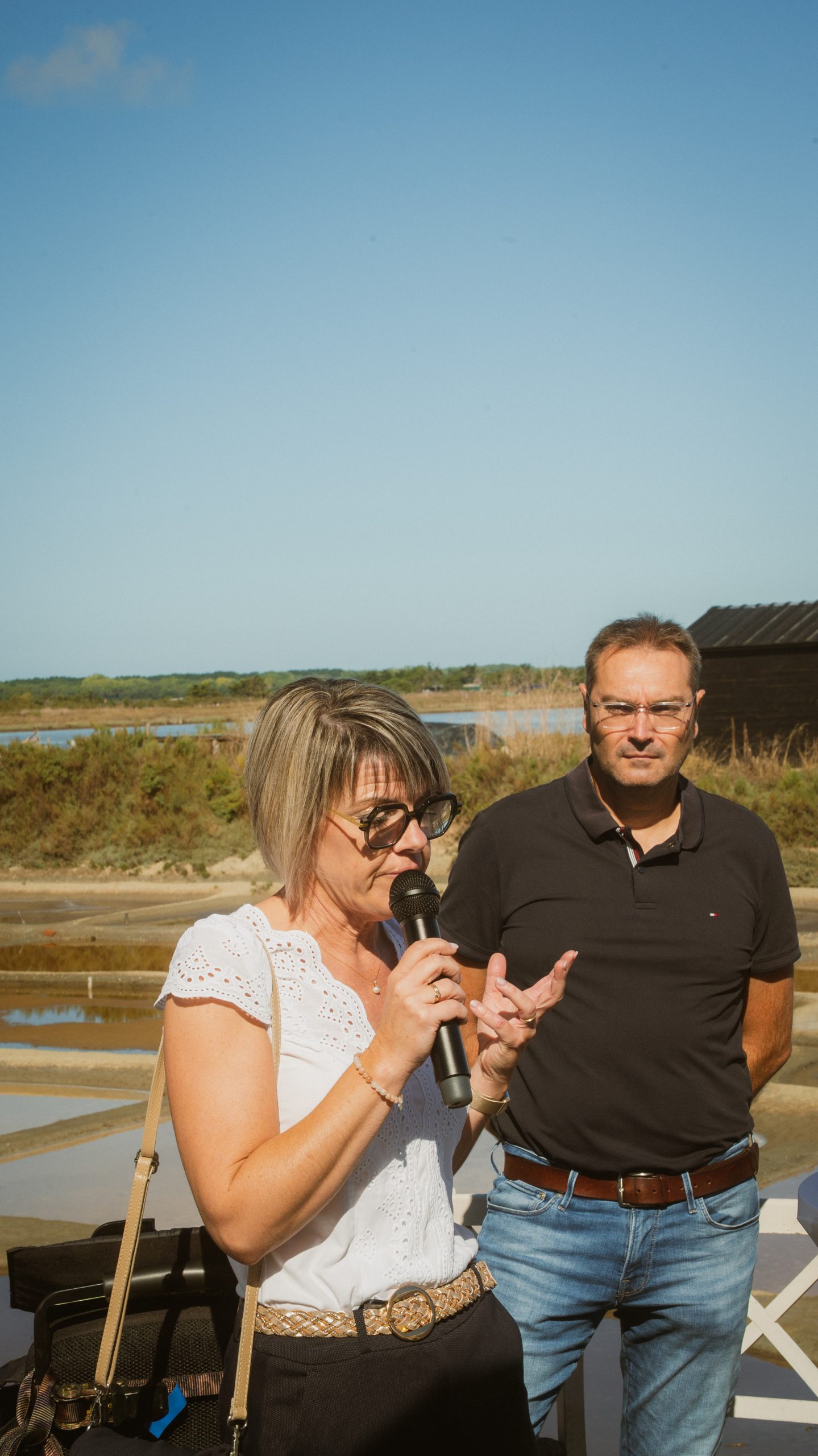 ASMG Inauguration du mât marais île d'olonne