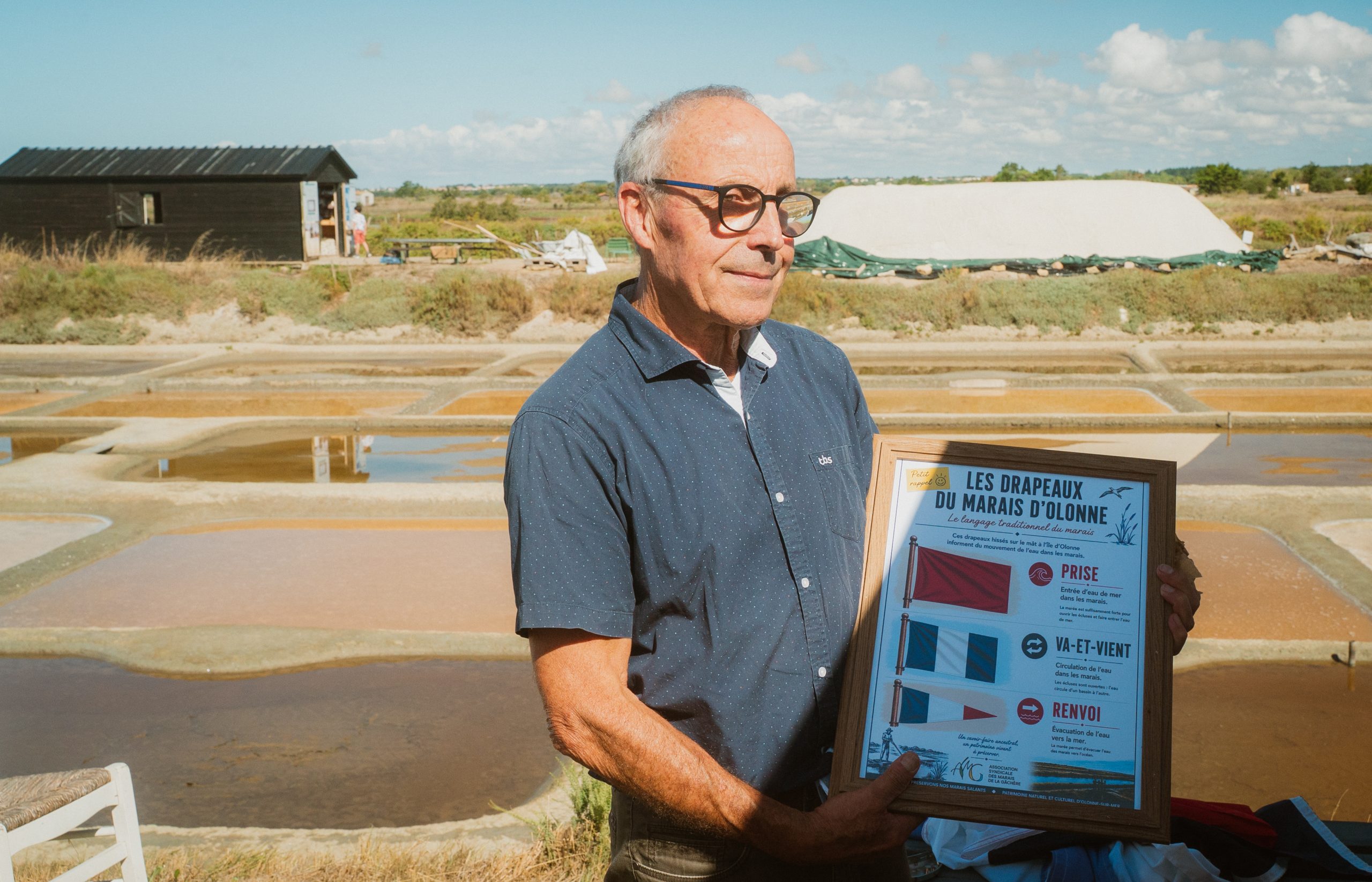 Daniel REMIGNON ASMG Inauguration du mât marais île d'olonne