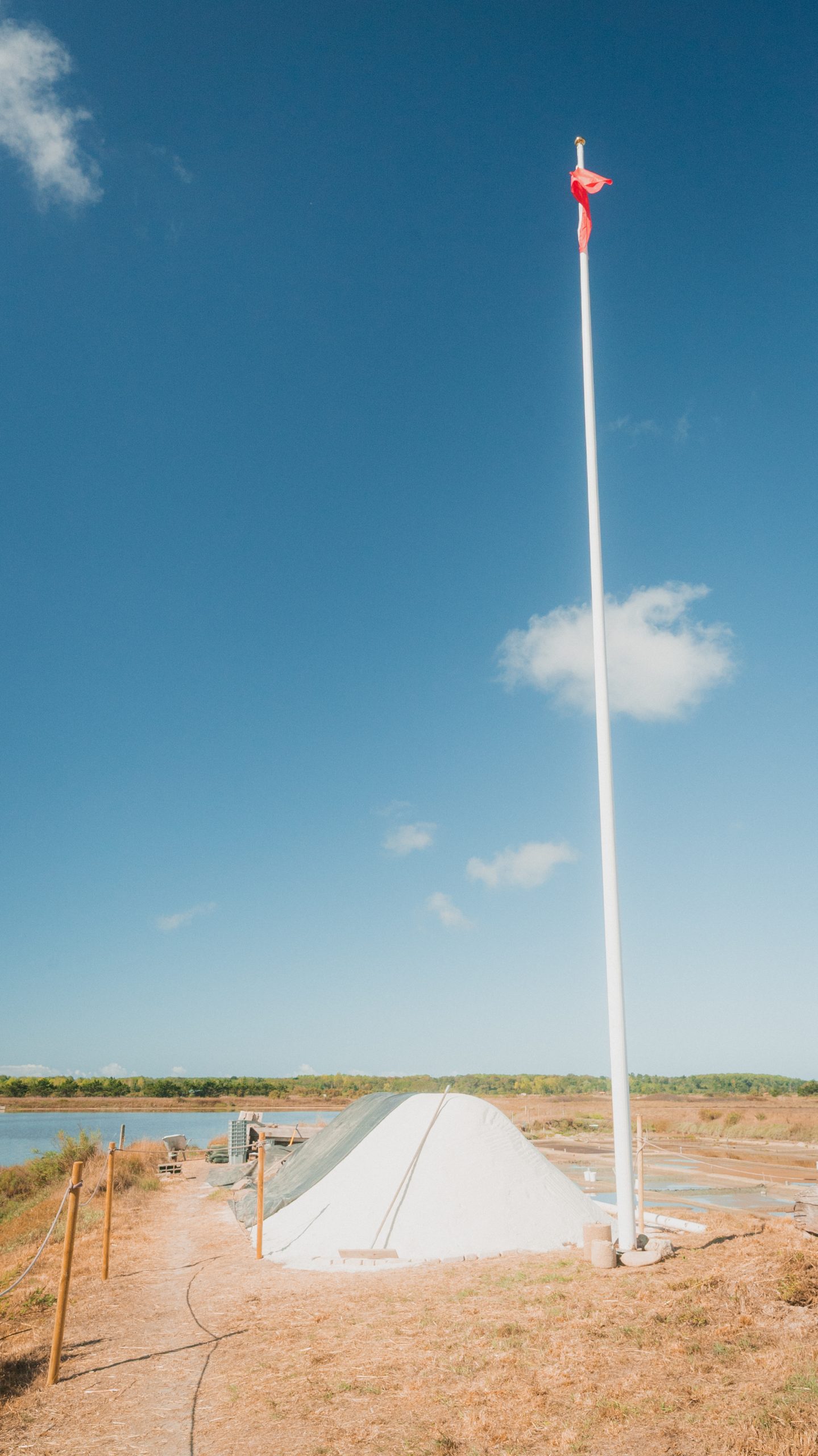 ASMG Inauguration du mât marais île d'olonne
