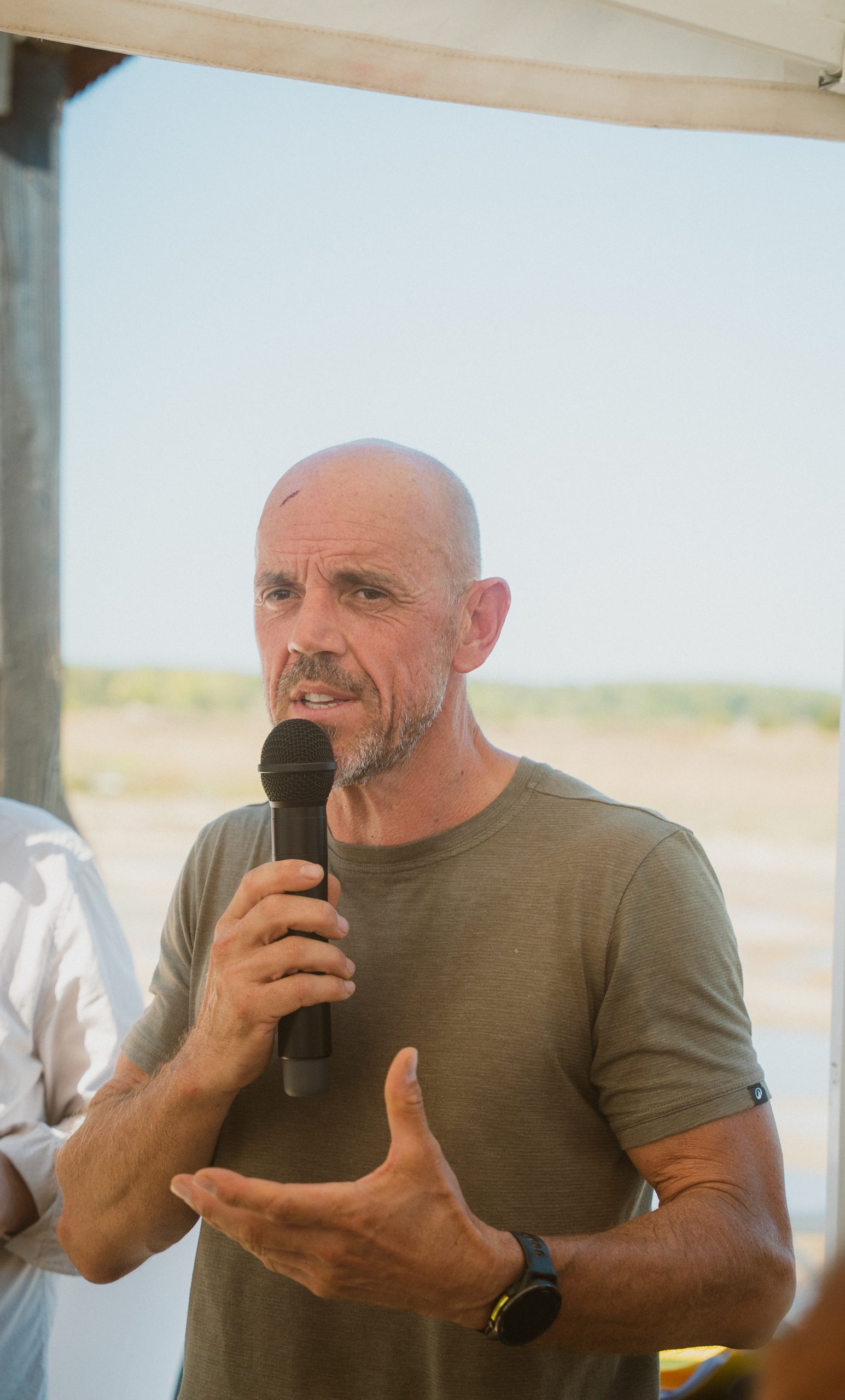 Stéphane RAFFIN ASMG Inauguration du mât marais île d'olonne marais RIVOLA